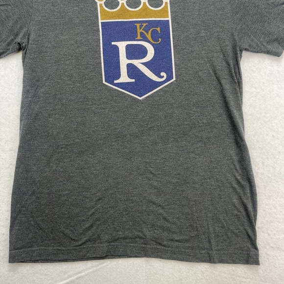Nike Kansas City Royals Shirt Mens Medium M Gray MLB Baseball Short Slee… - Picture 4 of 11